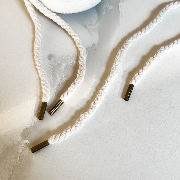 Margaritaville Blue and White Denim Polka Dot Lace Up Sneakers Sz 11 - Picture 12 of 13